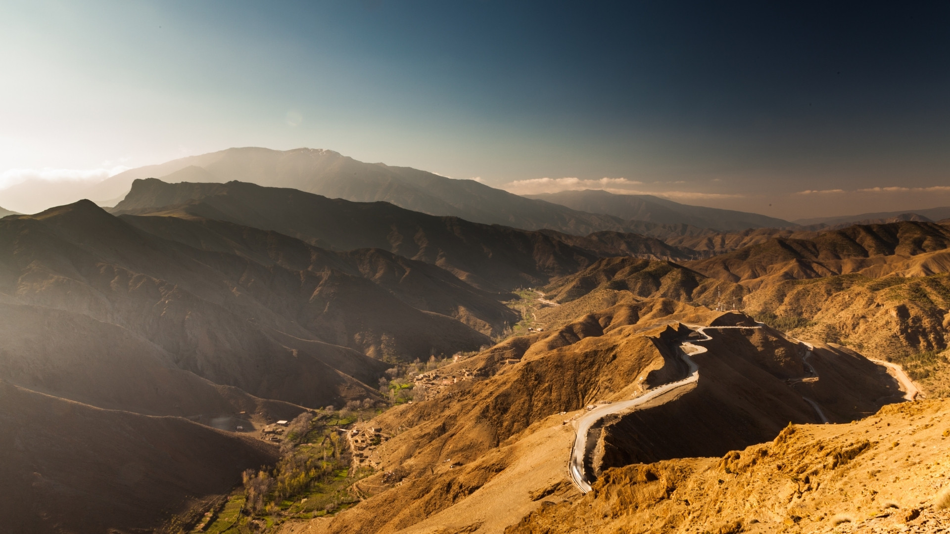 Les montagnes du Haut Atlas marocain