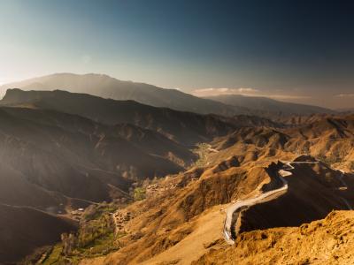 Les montagnes du Haut Atlas marocain
